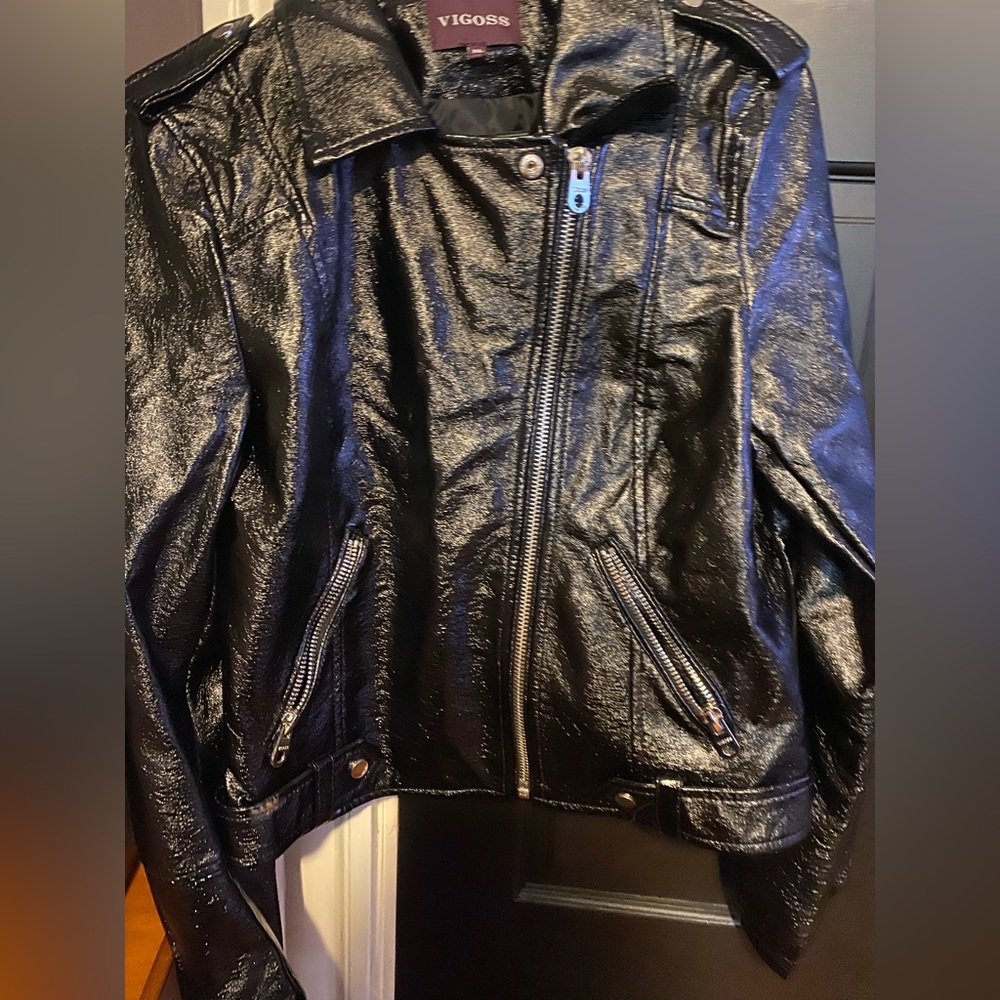 Patten leather Jacket